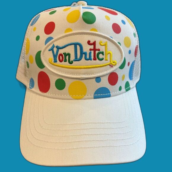 Von Dutch Trucker Hat Snapback Mesh Cap - Picture 1 of 4